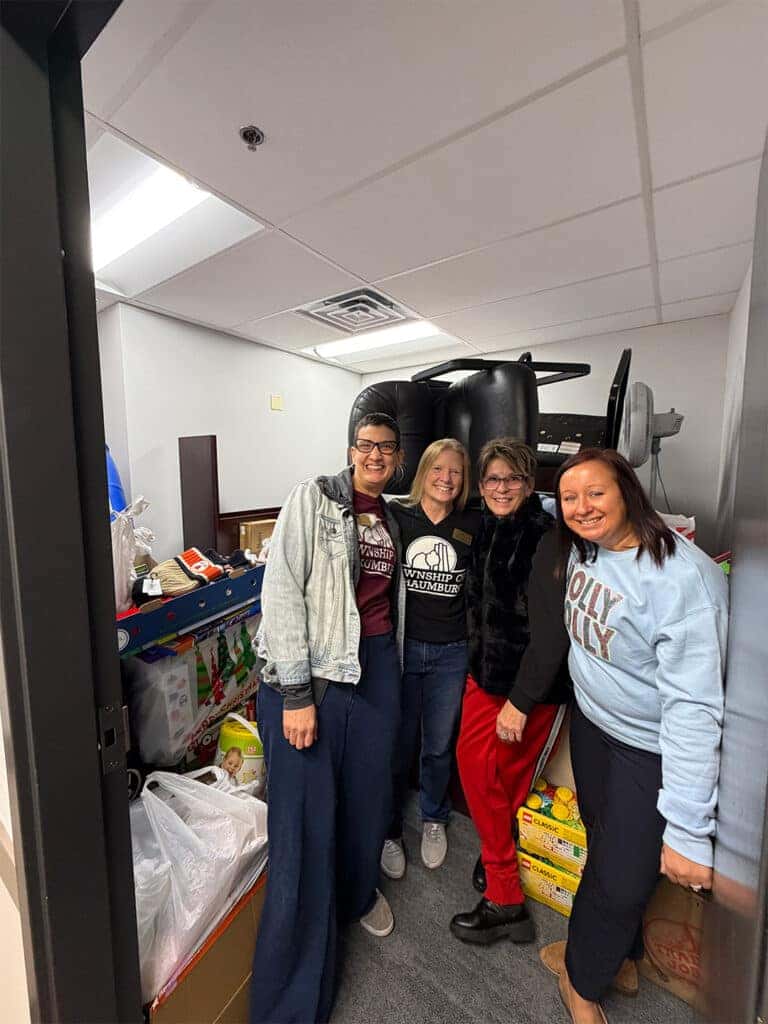 Patrick Hyundai participating in the Schaumburg Township Toy Drive event.