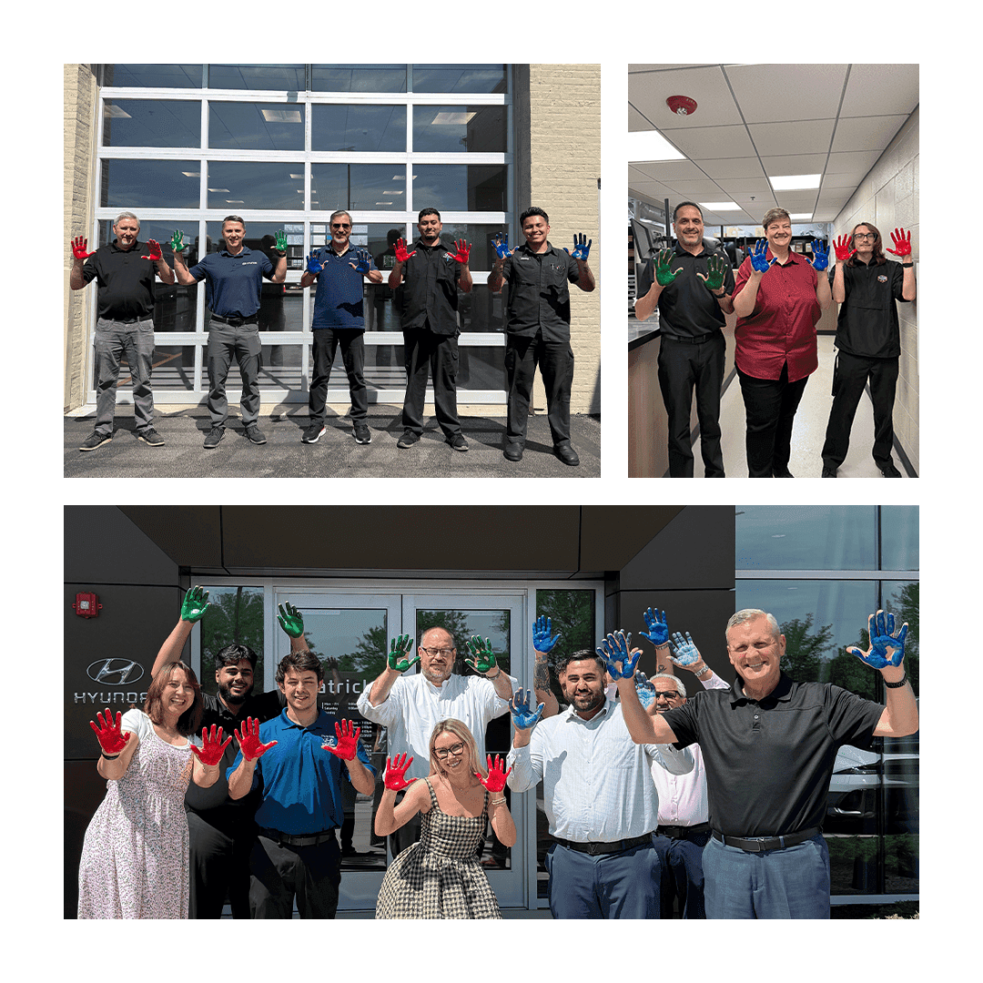 Hope on Wheels Collage Staff