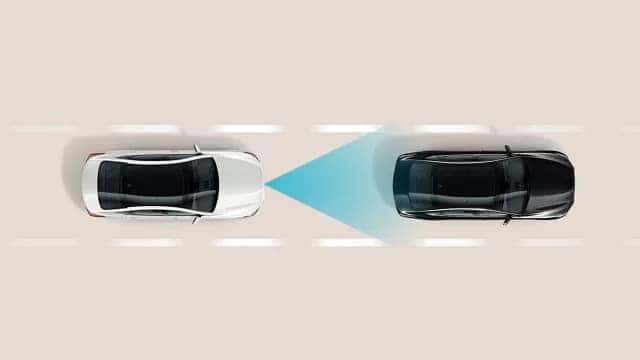 example of standard safety feature navigation based smart cruise control nscc with curve control