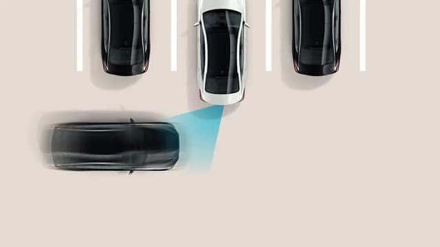 example of standard safety feature rear cross traffic collision avoidance assist
