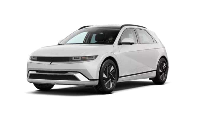 2025 IONIQ 5 Limited in Atlas White exterior paint.