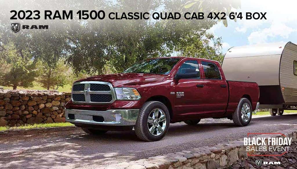 <center>2023 Ram 1500 Classic Quad Cab 4x4 6’4 Box</center>