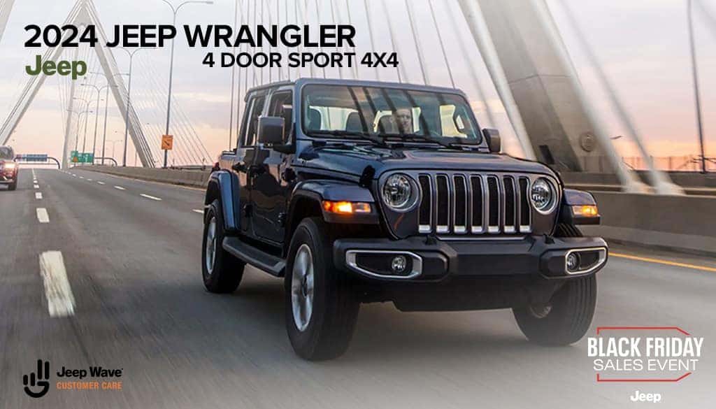 <center>2024 Jeep Wrangler 4Dr Sport</center>