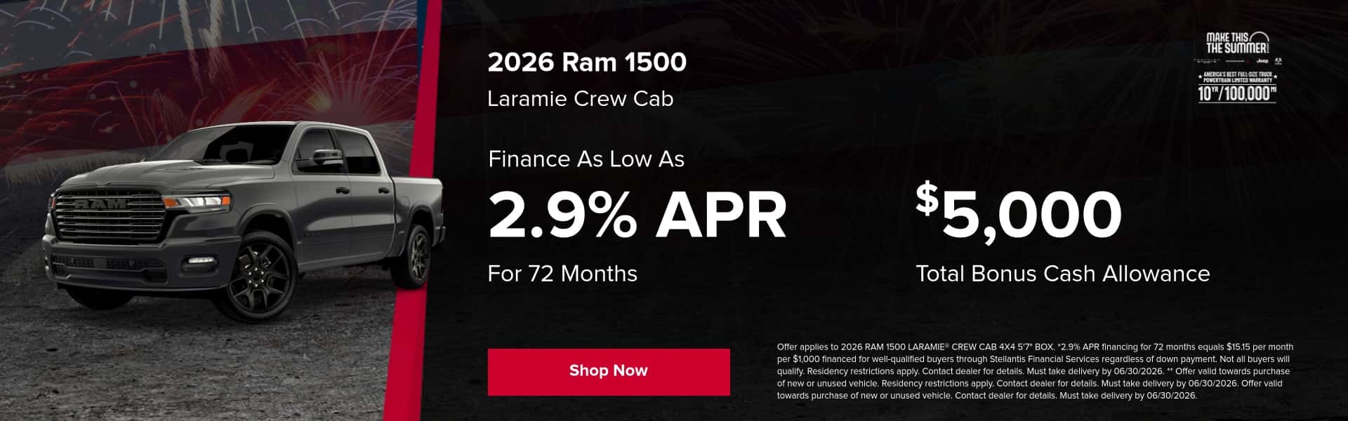 4th of July Ram 1500
