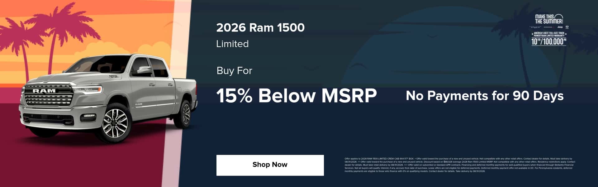 August Ram 1500