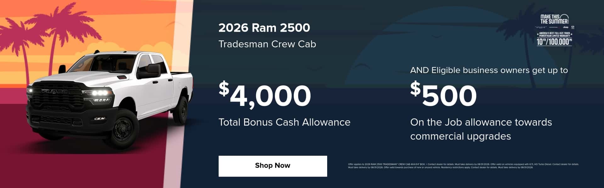 August Ram 2500