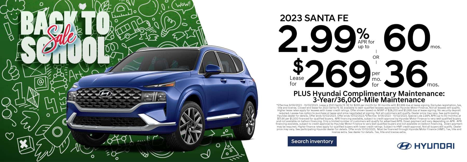 September_2023 Santa Fe Hyundai