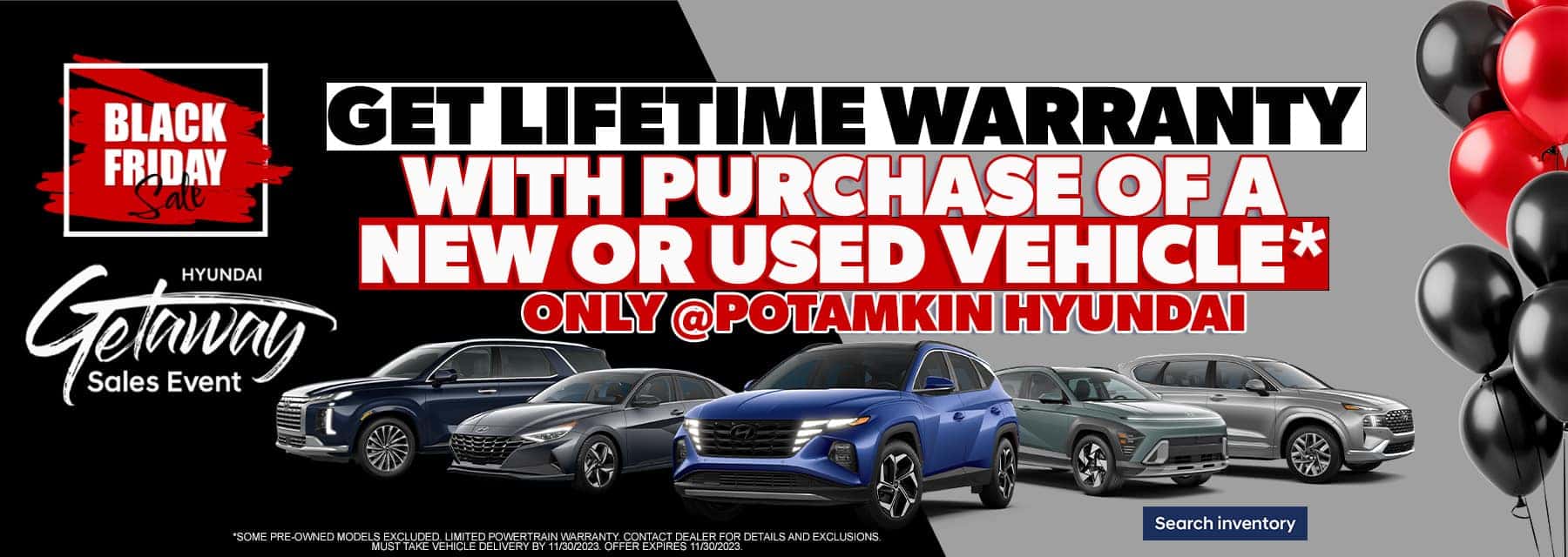 Lifetime Warranty Potamkin