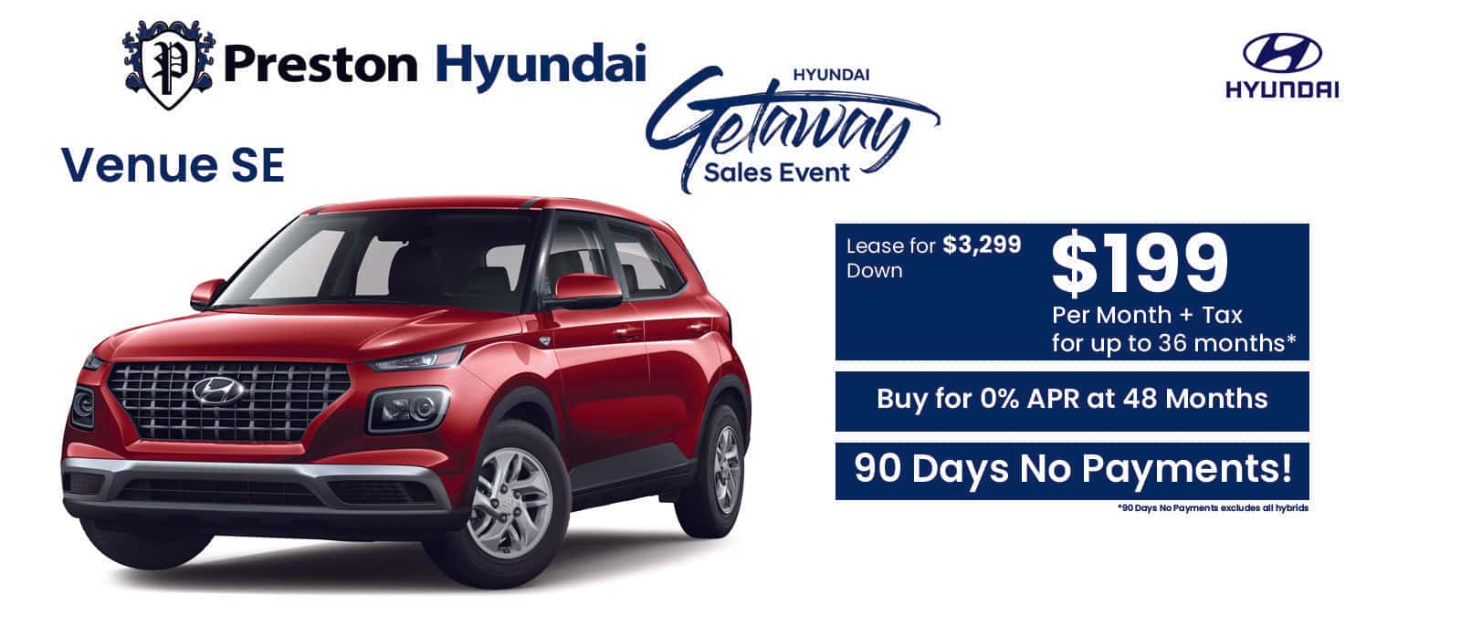 Hyundai Banner Venue fixed