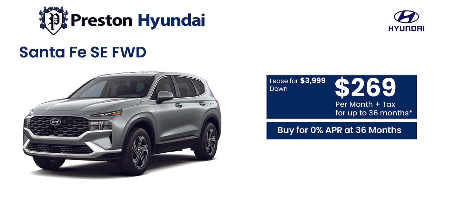 Hyundai Banner Santa Fe June