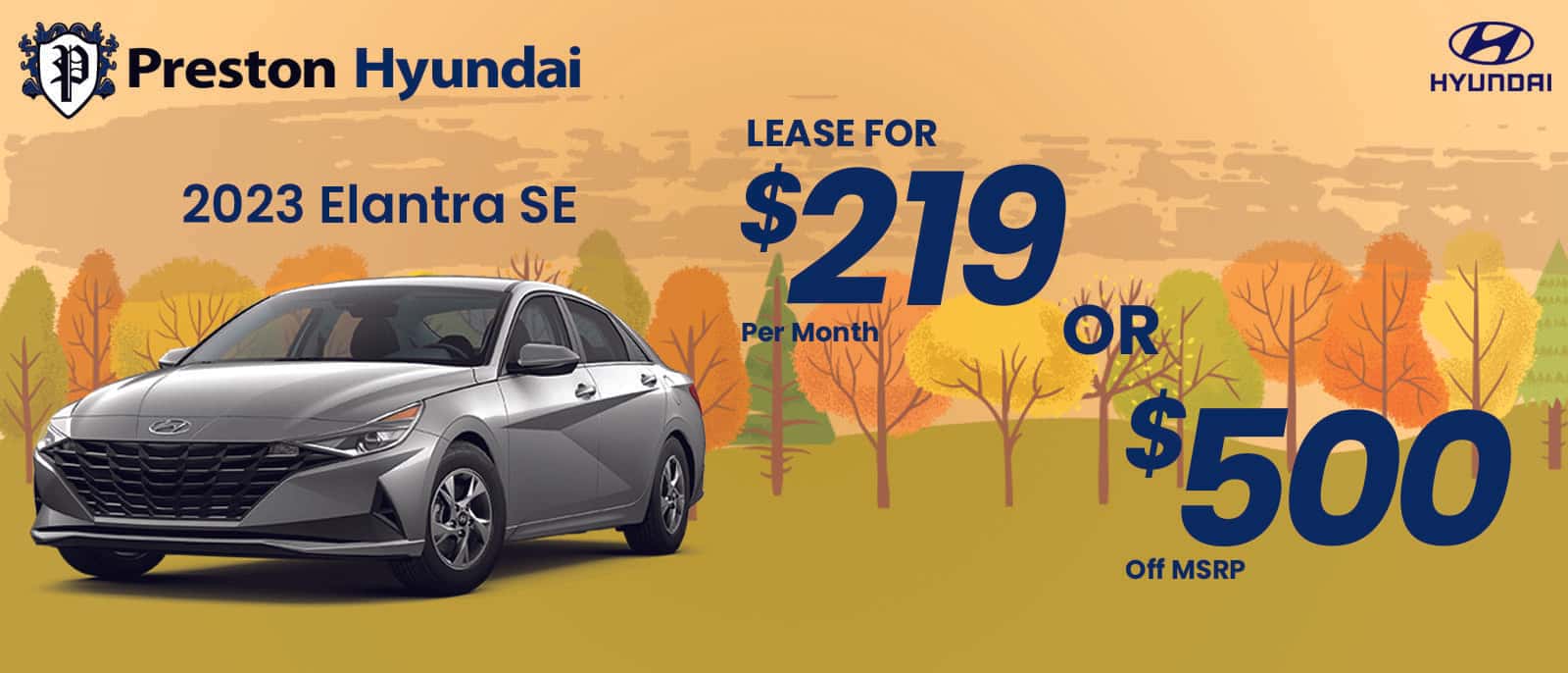 Hyundai Banner Elantra Sept