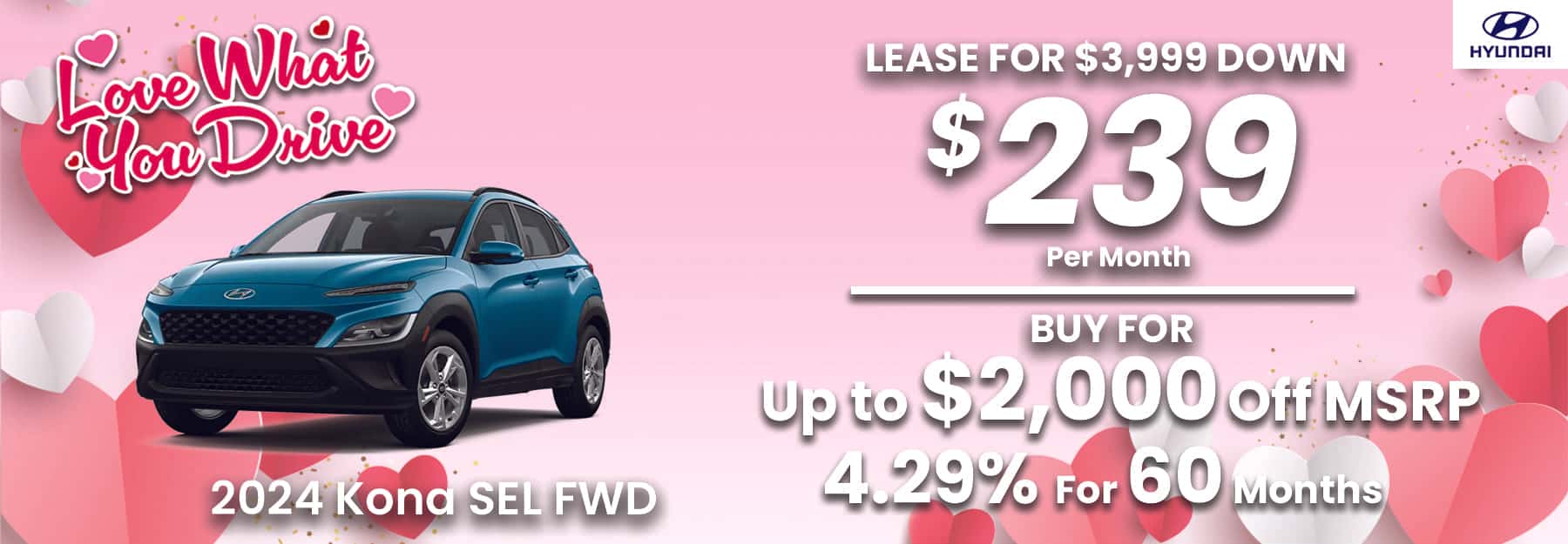 2023 Hyundai Kona Lease and Specials near Youngstown OH | Preston ...