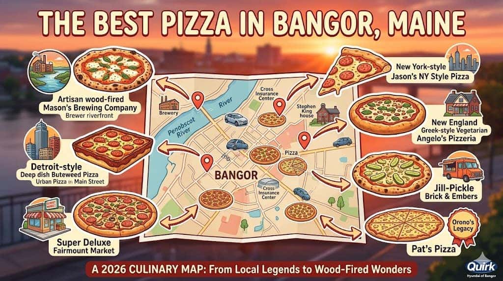 Bangor Pizza Spots With Quirk Hyundai