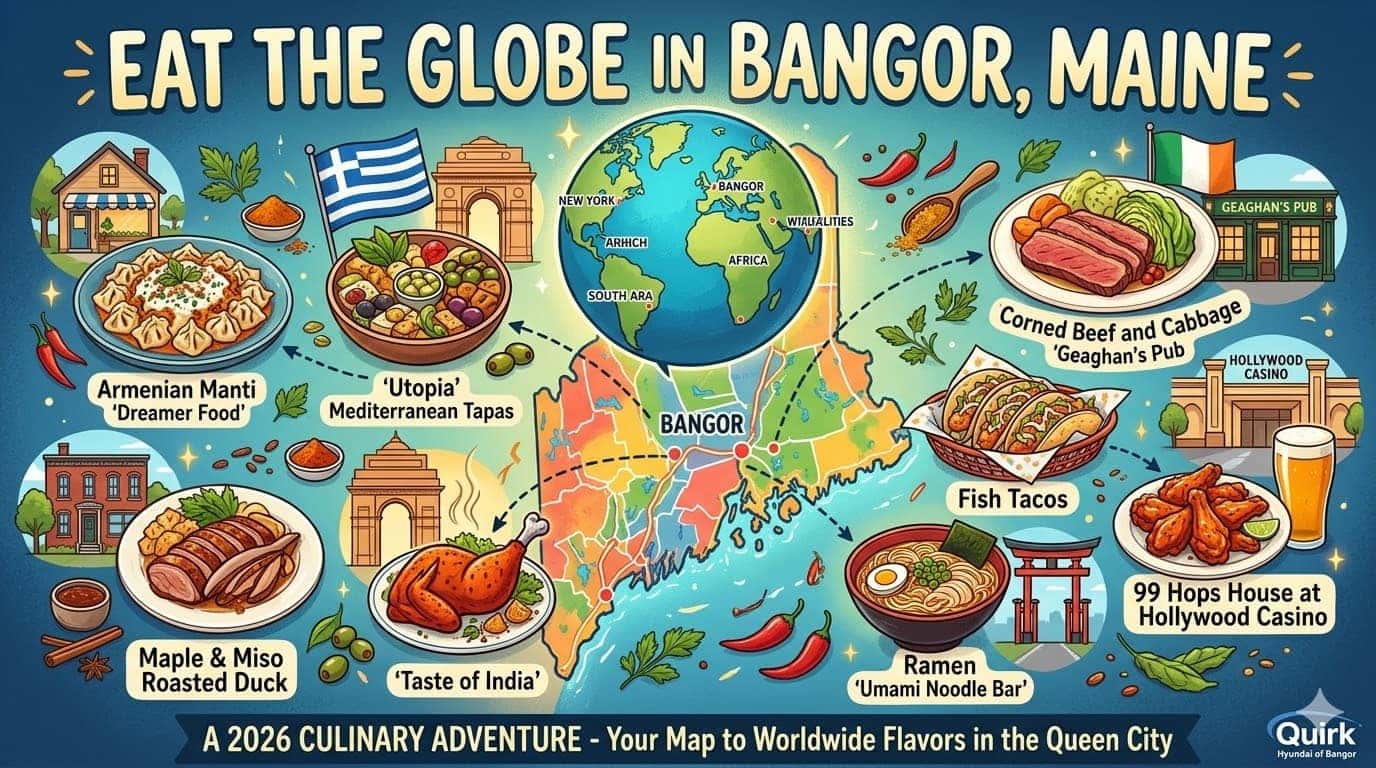 Taste The World In Bangor With Quirk Hyundai