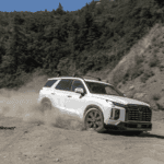 2023 Hyundai Santa Fe Shown. Spyshots reveal new 2024 Santa FE SUV Redesign