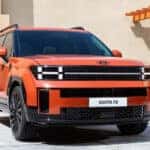 2024 Hyundai SANTA FE in orange