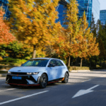 2025 Hyundai IONIQ 5 N on the street
