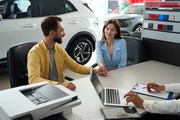 Financing options at dealership