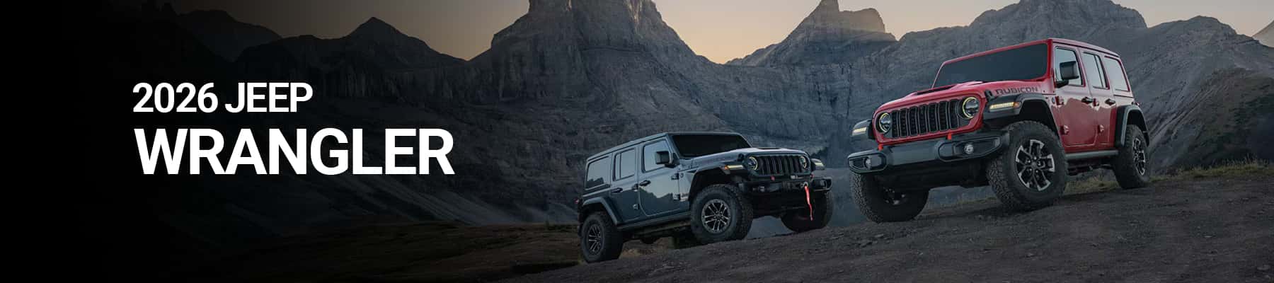 2026 Jeep Wrangler Banner