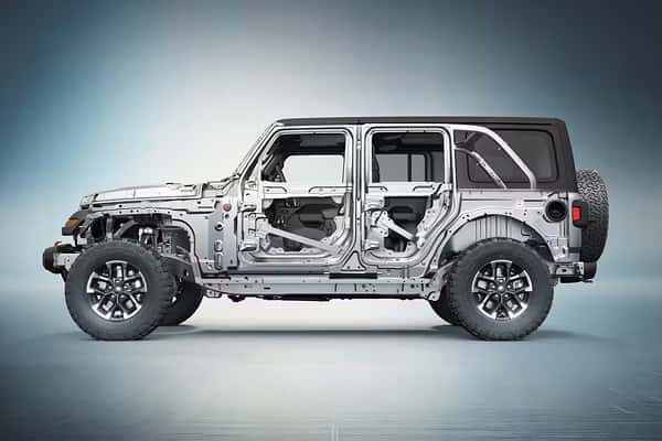 2026 Jeep Wrangler parked near a beach