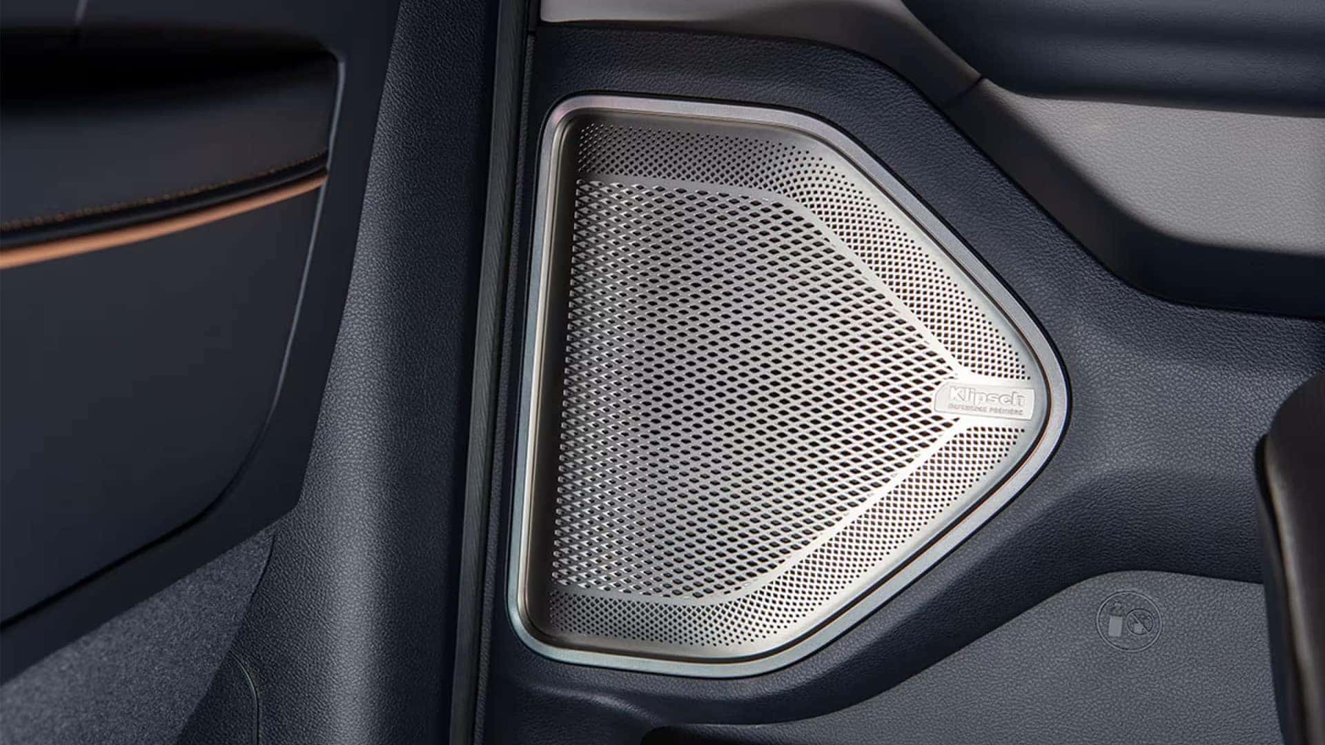 Klipsch audio speakers and quiet cabin details in Ram 1500