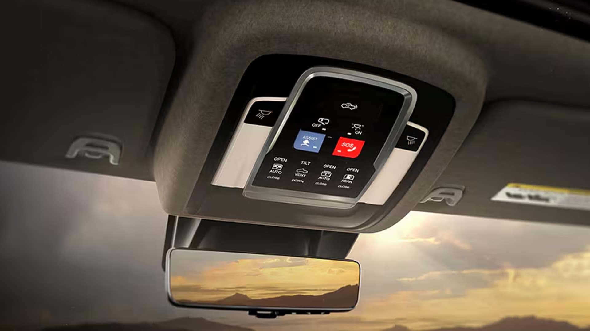 Surround view camera and Digital Rearview Mirror in use