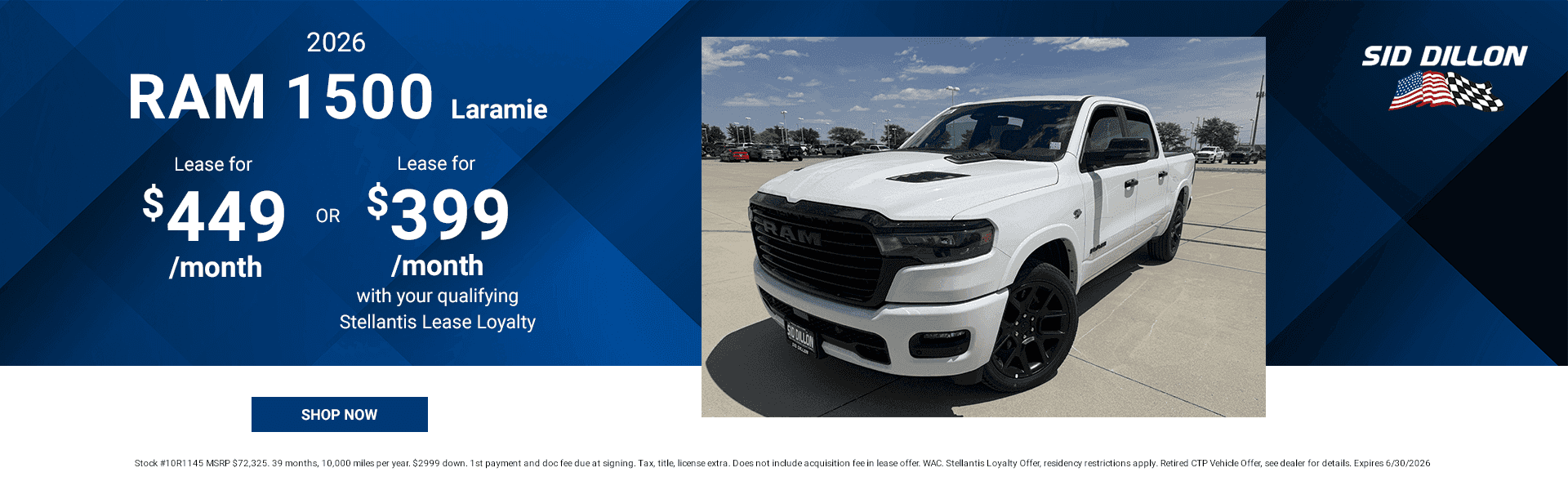 2026 RAM 1500 Laramie