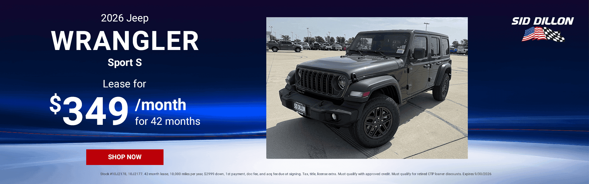 2026 Jeep Wrangler Sport S