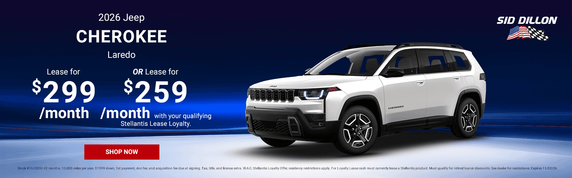 2026 Jeep Cherokee Laredo