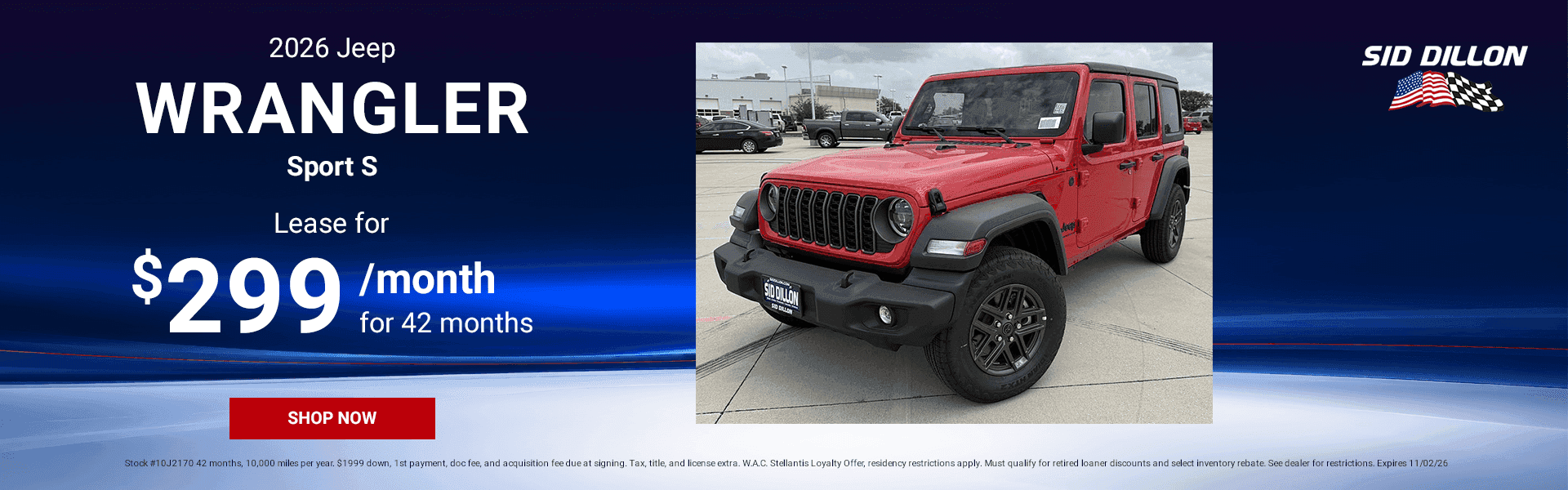 2026 Jeep Wrangler Sport S