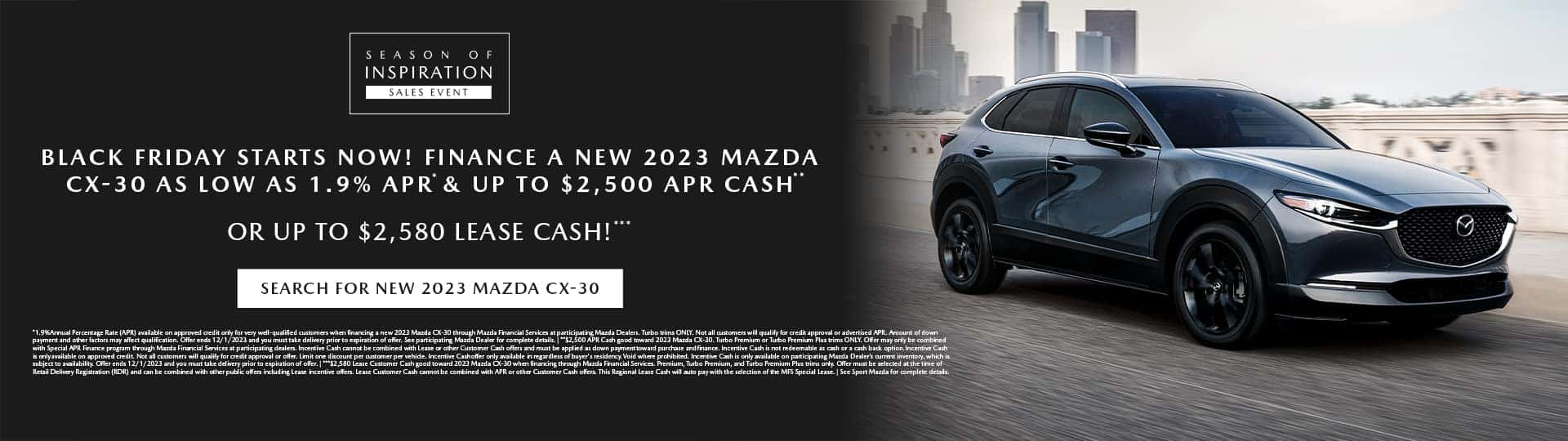 BLACK-FRIDAY-2023-CX30-Desktop-November-2023-Sport-Mazda-North-Longwood-FL-32750