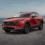 red mazda cx-30 suv