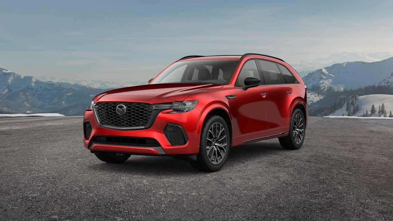 red mazda cx-70