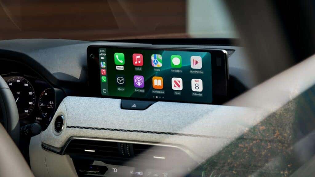 mazda infotainment screen