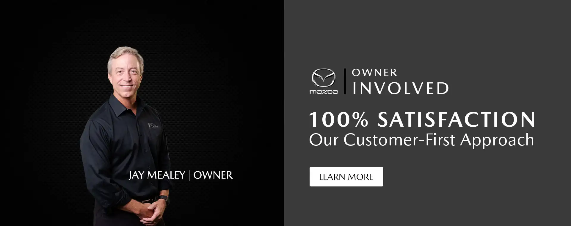 Owner Involved Banner Desktop Sport Mazda North Longwood, FL 32750