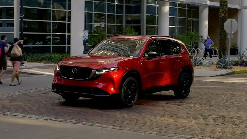 2026 Mazda CX-5 driving on US Highway 17-92 in Longwood, Florida
