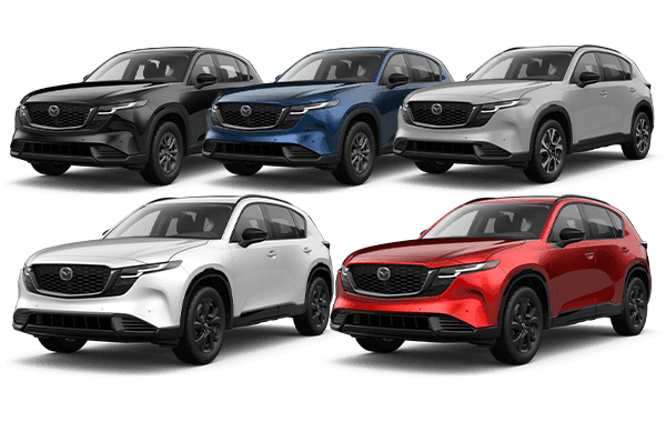 Comparison of all five 2026 Mazda CX-5 trim levels at Sport Mazda North in Longwood, Florida