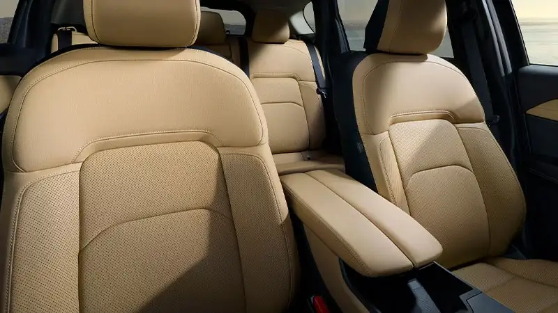 Leather-trimmed ventilated front seats in the 2026 Mazda CX-5 at Sport Mazda North in Longwood, Florida