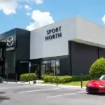 Sport Mazda North dealership exterior at 400 N. US Hwy 17-92 in Longwood, Florida