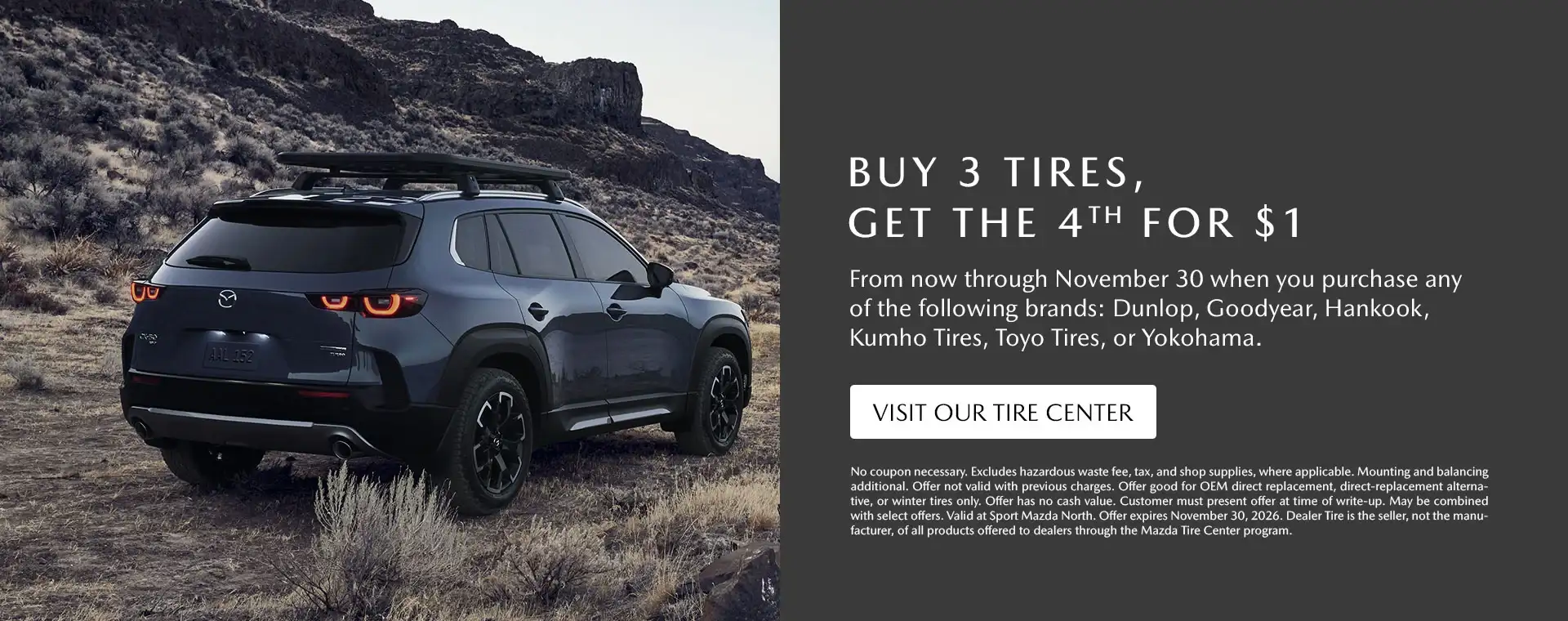 Fall 2026 Online Tire Special Home Desktop Sport Mazda North Longwood, FL 32750