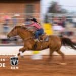Female Jockey Riding a Horse at a Race in St. George, UT