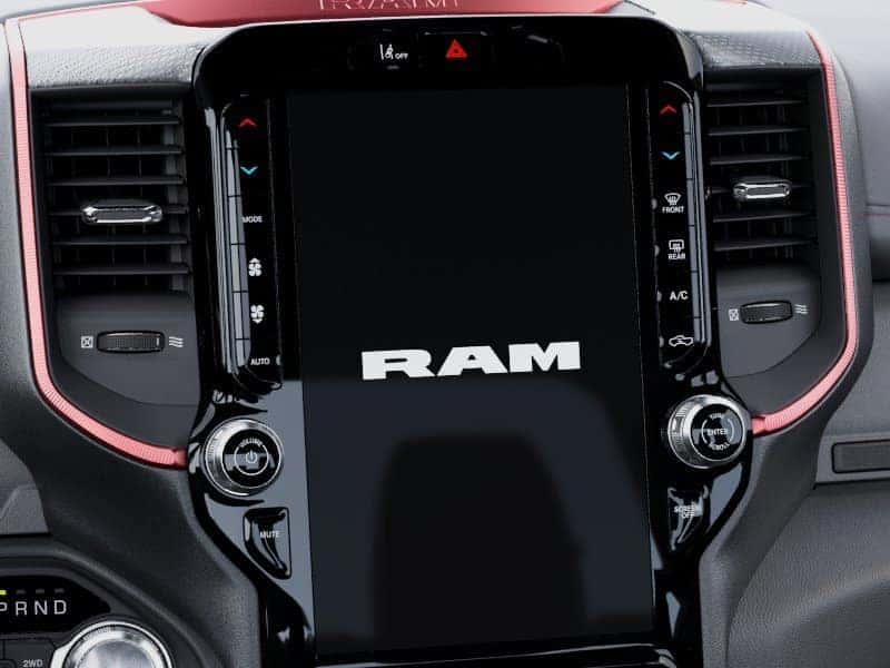 interior view of ram rebel deck