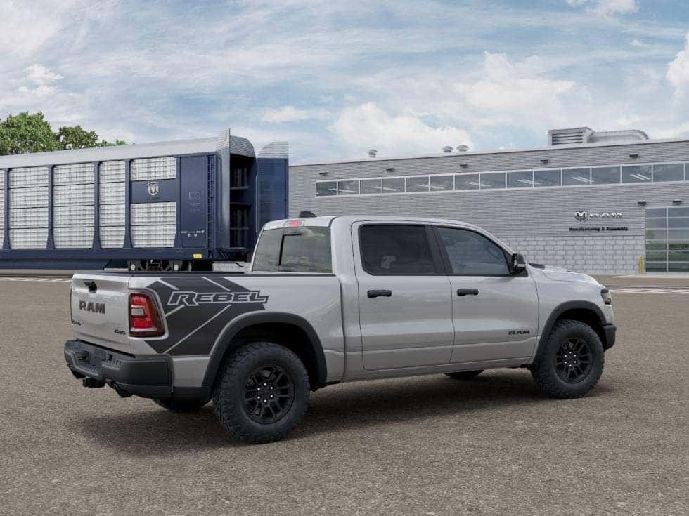 new ram rebel 1500 back side view