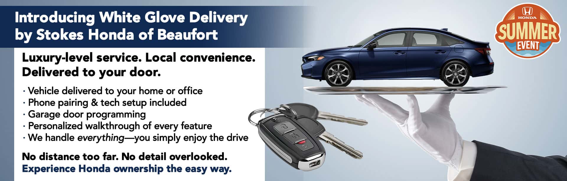 WHITE GLOVE DELIVERY