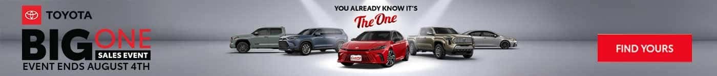 Big One Sales Event