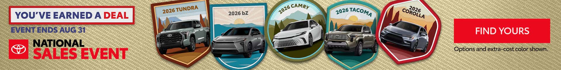 Toyota National Sales Event