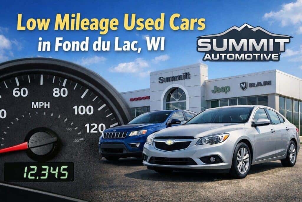 low mileage used cars fond du lac, wisconsin