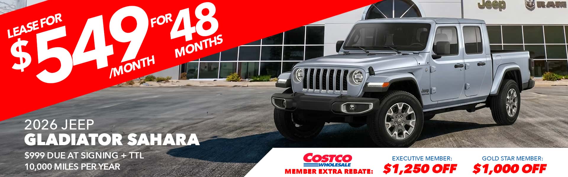 2026 Jeep Gladiator Sahara