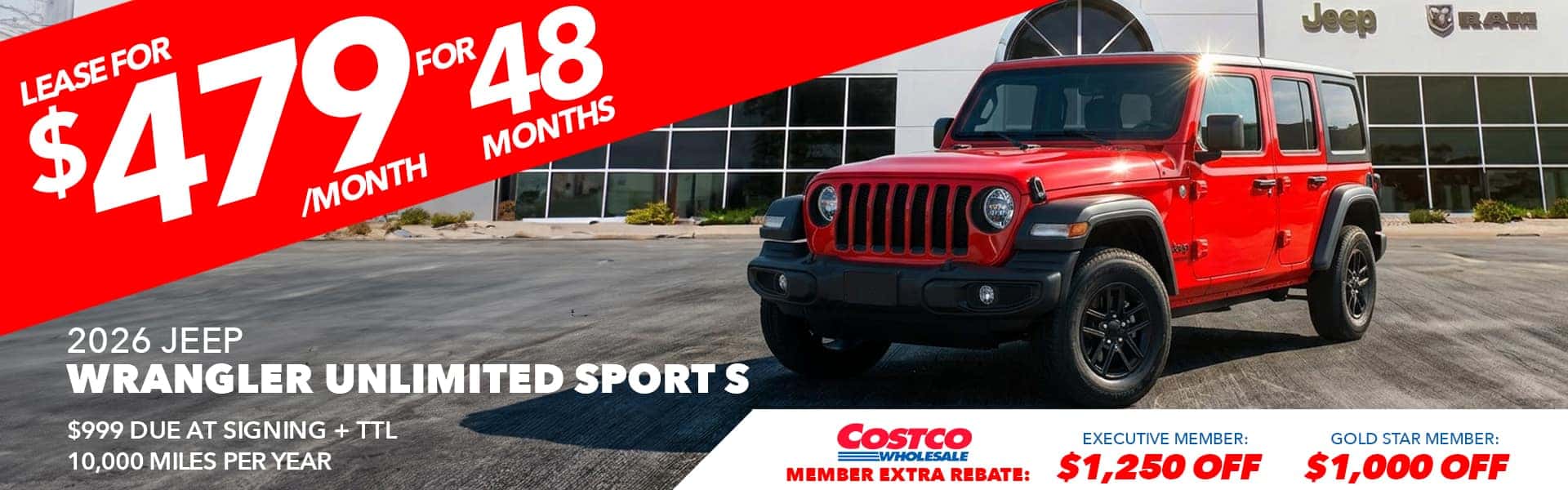 2026 Jeep Wrangler Sport S