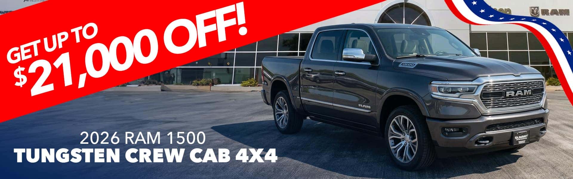 2026 Ram 1500 Tungsten Crew Cab 4x4